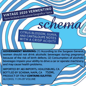 Schema 2020 Vermentino Terre Siciliane IGT, Italy - Image 3