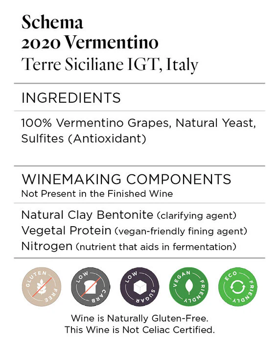 Schema 2020 Vermentino Terre Siciliane IGT, Italy - Image 5