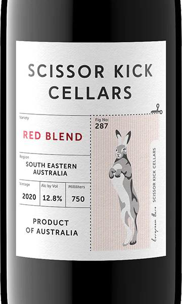 Scissor Kick Cellars 2020 Red Blend South Eastern Australia - Image 2