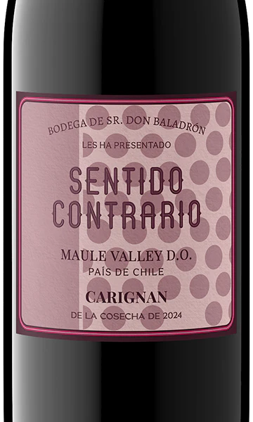 Sentido Contrario 2024 Carignan Maule Valley DO, Chile - Image 2