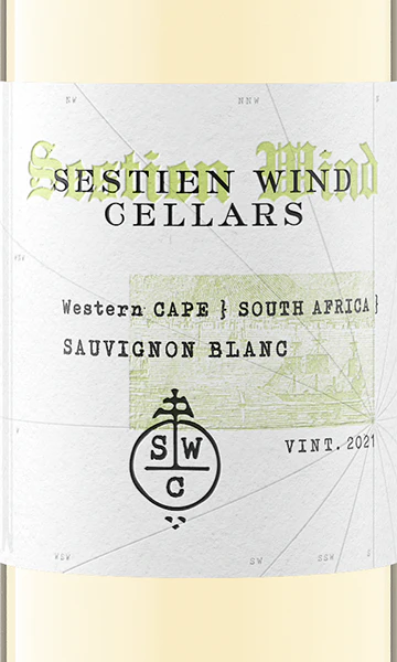 Sestien Wind Cellars 2021 Sauvignon Blanc Western Cape, South Africa - Image 2