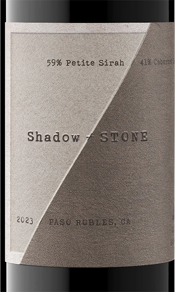 Shadow + Stone 2023 Petite Sirah - Cabernet Sauvignon Paso Robles, California - Image 2
