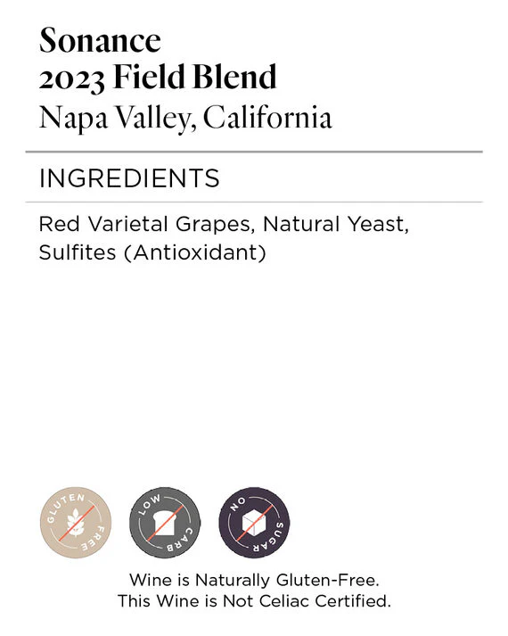 Sonance 2023 Red Blend Napa Valley, California - Image 4