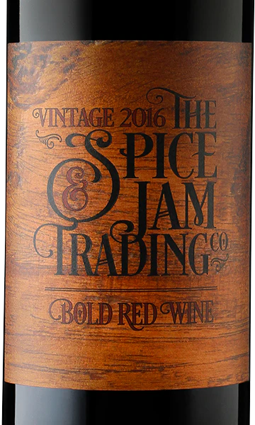 Spice & Jam Trading Co. 2016 Bold Red Wine California - Image 2