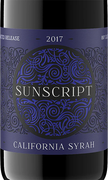 Sunscript 2017 Syrah California - Image 2