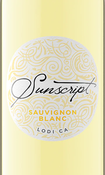 Sunscript 2024 Sauvignon Blanc Lodi, California - Image 2