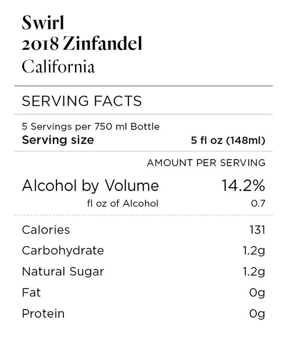 Swirl 2018 Zinfandel California - Image 4