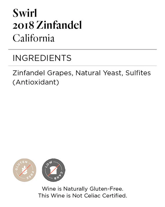 Swirl 2018 Zinfandel California - Image 5