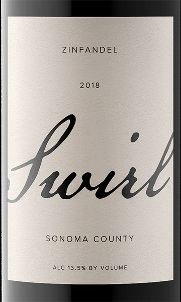 Swirl 2018 Zinfandel Sonoma County, California - Image 2