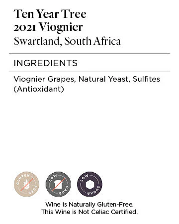 Ten Year Tree 2021 Viognier Swartland, South Africa - Image 5