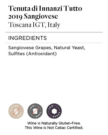 Tenuta di Innanzi Tutto 2019 Sangiovese Toscana IGT, Italy - Image 5
