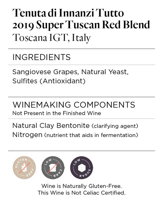 Tenuta di Innanzi Tutto 2019 Super Tuscan Red Blend Toscana IGT, Italy - Image 6