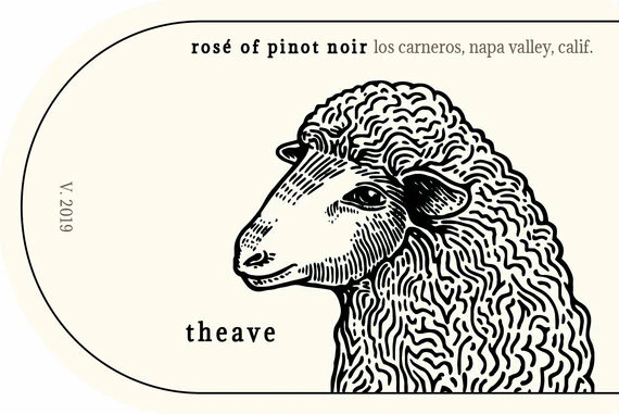 Theave 2019 Rosé of Pinot Noir Los Carneros, California - Image 5