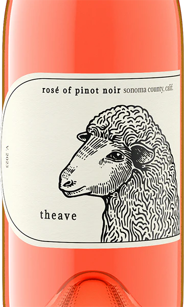 Theave 2023 Rosé of Pinot Noir Sonoma County, California - Image 2