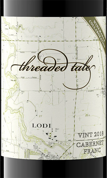 Threaded Tale 2018 Cabernet Franc Lodi, California - Image 2