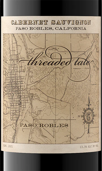 Threaded Tale 2021 Cabernet Sauvignon Paso Robles, California - Image 2