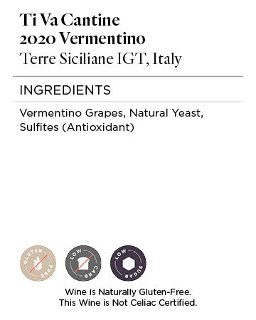 Ti Va Cantine 2020 Vermentino Terre Siciliane IGT, Italy - Image 5