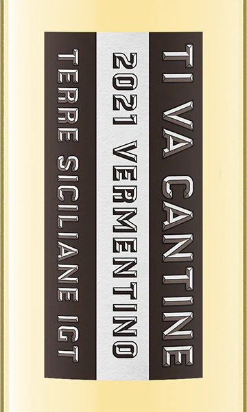 Ti Va Cantine 2021 Vermentino Terre Siciliane IGT, Italy - Image 2