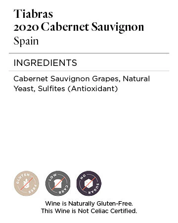 Tiabras 2020 Cabernet Sauvignon, Spain - Image 5