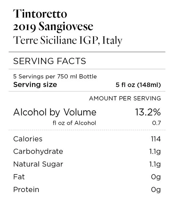 Tintoretto 2019 Sangiovese Terre Siciliane IGP, Italy - Image 4