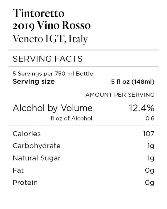 Tintoretto 2019 Vino Rosso Veneto IGT, Italy - Image 6