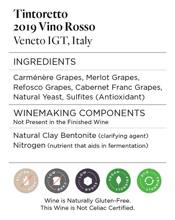 Tintoretto 2019 Vino Rosso Veneto IGT, Italy - Image 7
