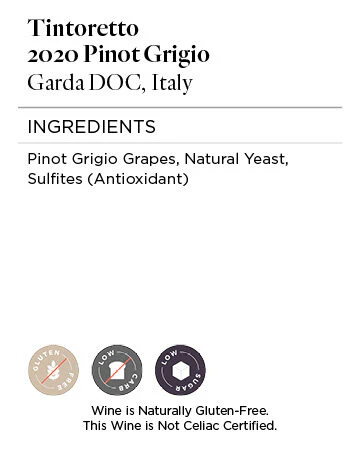 Tintoretto 2020 Pinot Grigio Garda DOC, Italy - Image 5