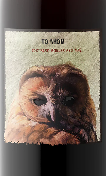 To Whom 2017 Red Blend Paso Robles, California - Image 2