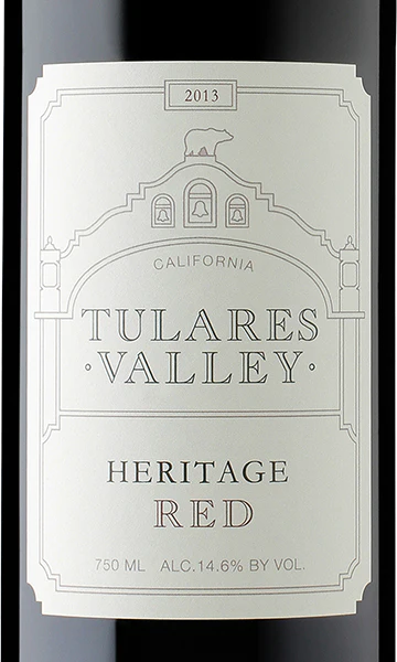 Tulares Valley 2013 Heritage Red California - Image 2