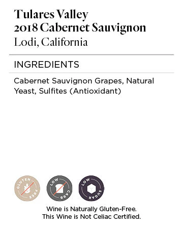 Tulares Valley 2018 Cabernet Sauvignon Lodi, California - Image 5