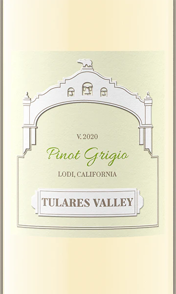 Tulares Valley 2020 Pinot Grigio Lodi, California - Image 2