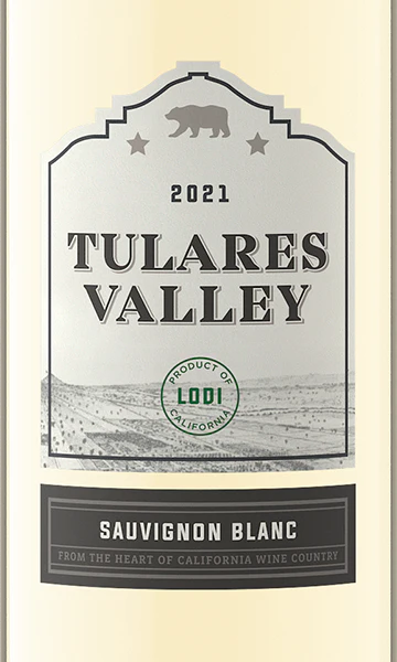Tulares Valley 2021 Sauvignon Blanc Lodi, California - Image 2