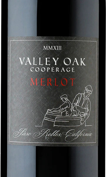 Valley Oak Cooperage 2013 Merlot Paso Robles California - Image 2