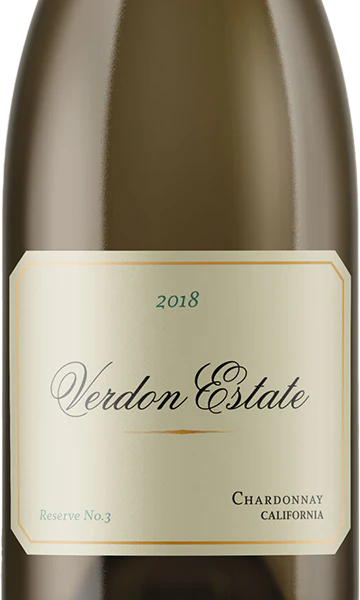 Verdon Estate 2018 Chardonnay California - Image 2