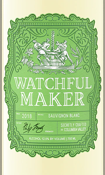 Watchful Maker 2018 Sauvignon Blanc Columbia Valley, Washington - Image 2