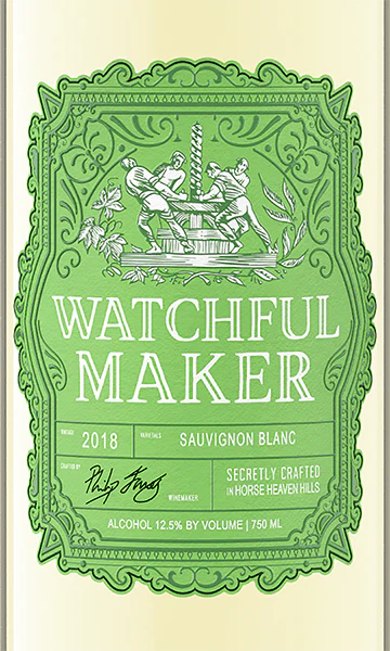 Watchful Maker 2018 Sauvignon Blanc Horse Heaven Hills, Washington - Image 2