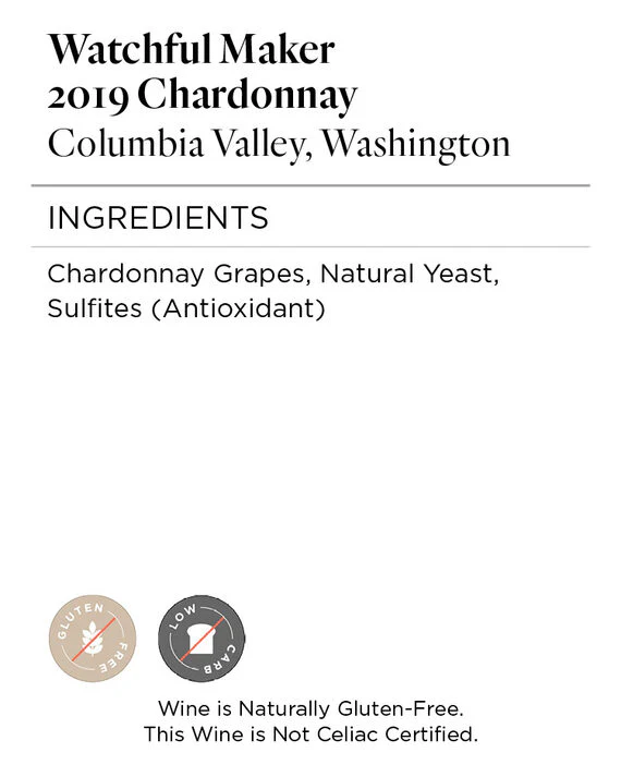 Watchful Maker 2019 Chardonnay Columbia Valley, Washington - Image 5