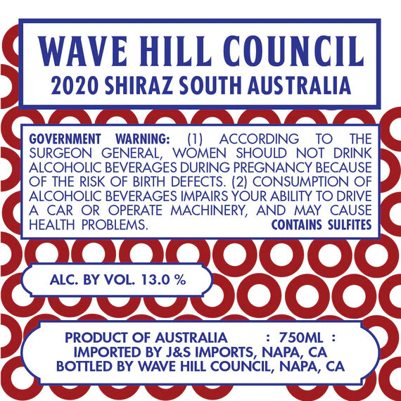 Wave Hill Council 2020 Shiraz South Australia, Australia - Image 3