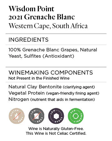 Wisdom Point 2021 Grenache Blanc Western Cape, South Africa - Image 5
