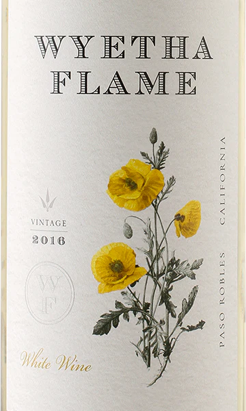 Wyetha Flame 2016 White Blend California - Image 2